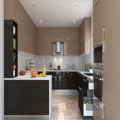 G-Shaped Modular Kitchen