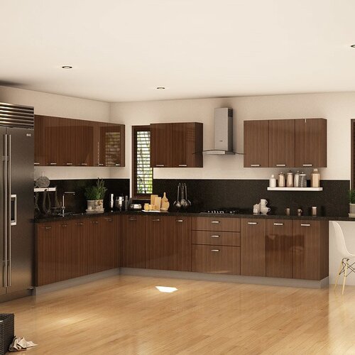 L-Shaped Modular Kitchen