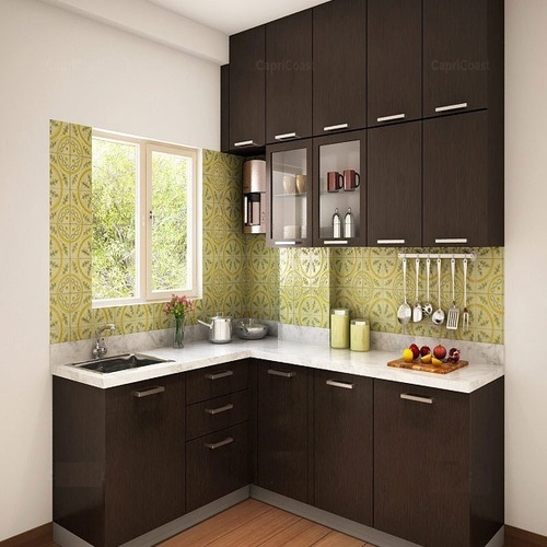 L-Shaped Modular Kitchen