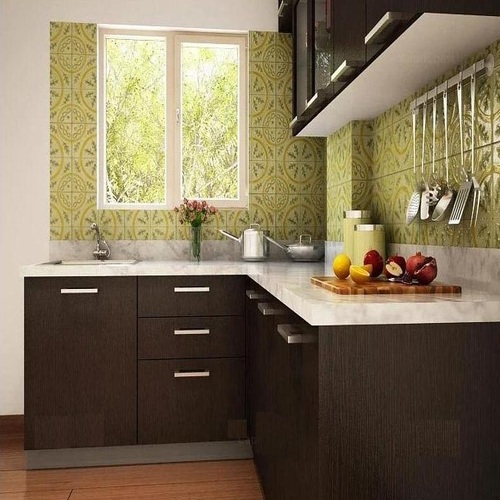 L-Shaped Modular Kitchen