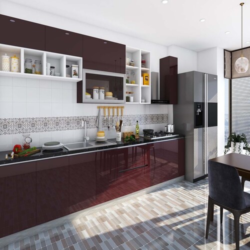 Straight Modular Kitchen